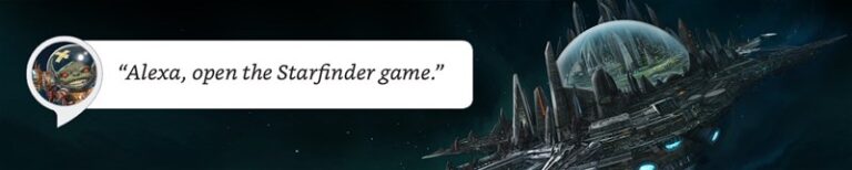 New Starfinder Adventures on Alexa