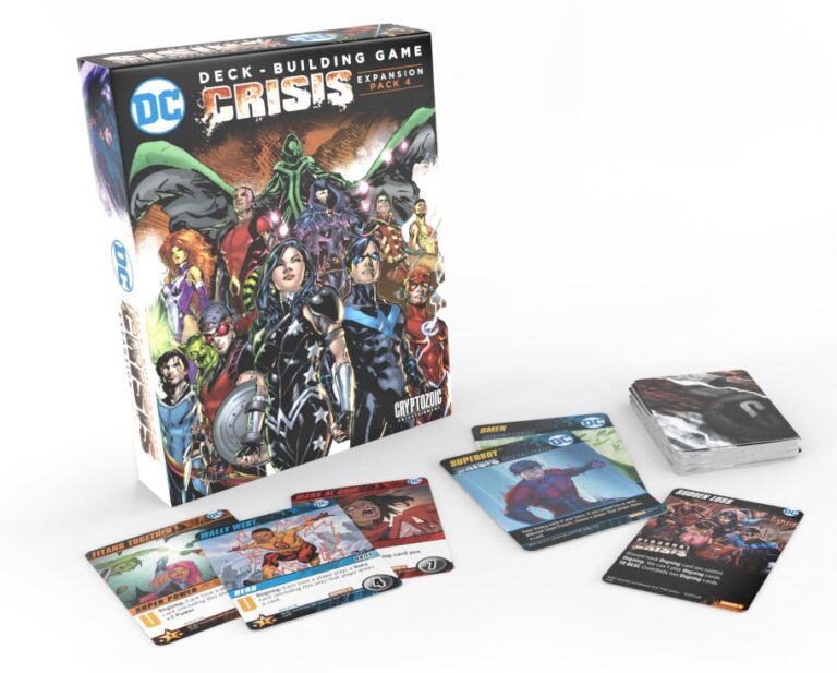 Cryptozoic Announces DC Deck-Building Game: Crisis Expansion Pack 4