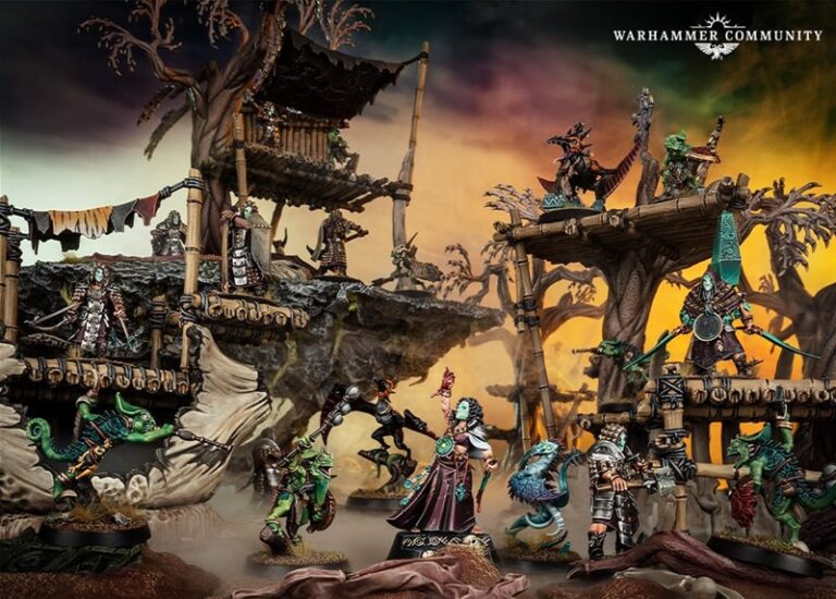 Games Workshop Previews Jade Obelisk for Warcry