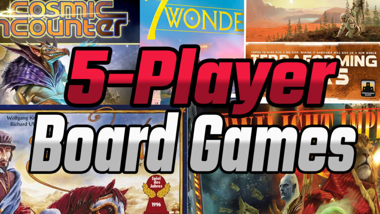 The 24 Best Board Games for 5 Players in 2024