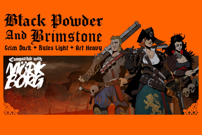 “Black Powder and Brimstone” RPG Announced by Free League Publishing and Benjamin Tobitt