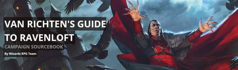 Wizards of the Coast Announces Van Richten’s Guide to Ravenloft D&D Supplement