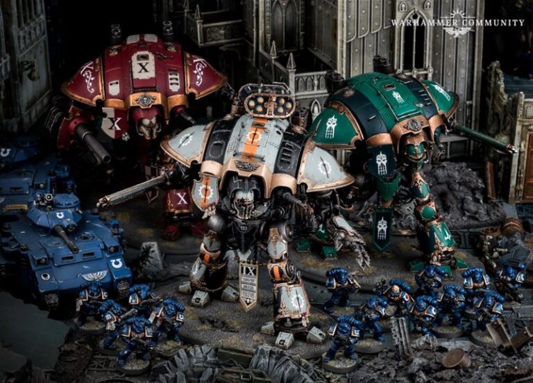 Games Workshop Previews Using Knights as Allies in 40k