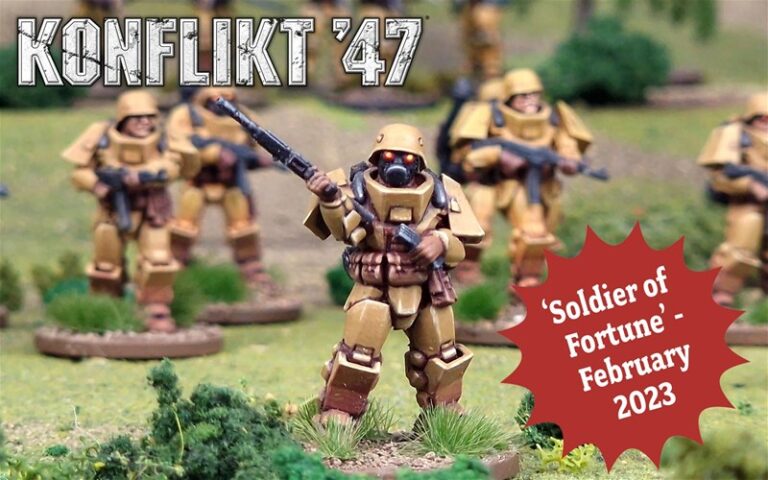 Warlord Games Unveils February’s Soldier of Fortune