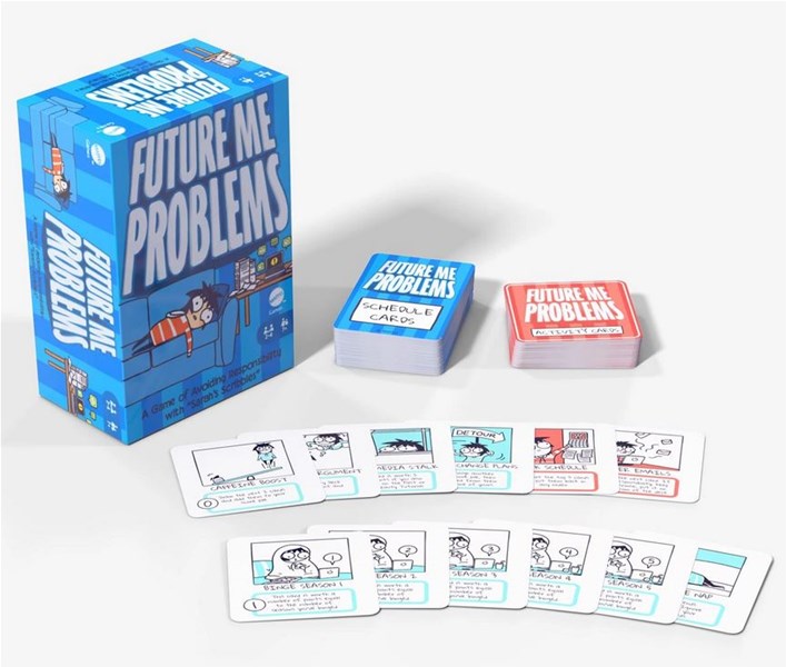 Future Me Problems Card Game Up On Mattel Creations