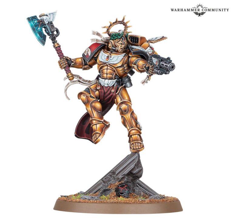 Games Workshop Unveils Stunning New Commander Dante Miniature for Blood Angels in Warhammer 40,000