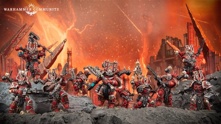 Games Workshop Previews new Khorne Berserkers