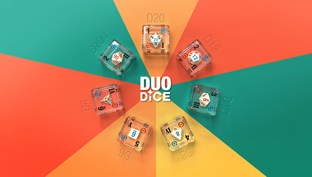 DUO DiCE Takes Tabletop Gaming to the Next Level – On Indiegogo Now