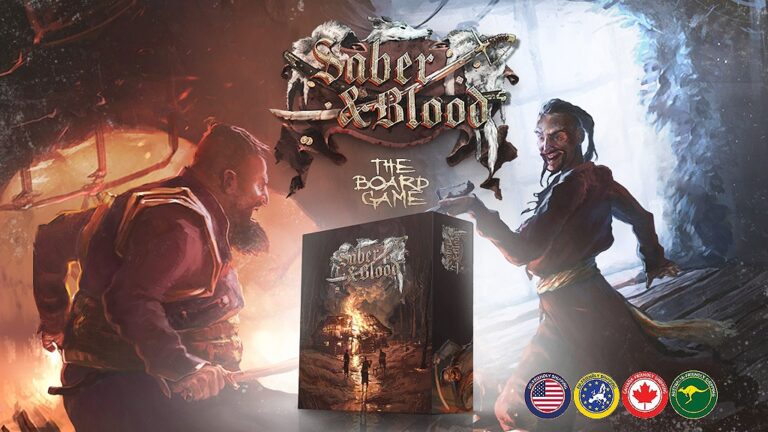 Saber & Blood Board Game Up On Kickstarter