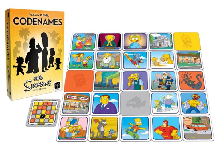 USAopoly Announces Codenames: The Simpsons