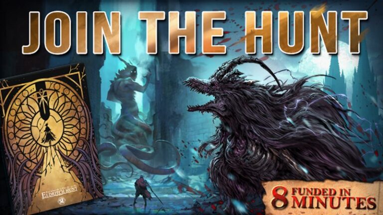 Steinhardt’s Guide to the Eldritch Hunt RPG Supplement Up On Kickstarter