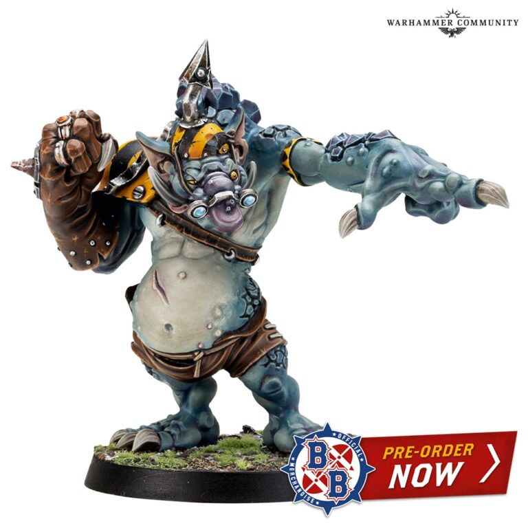 “New Forge World Pre-orders Revealed: A Ruthless Tank Commander and the Smartest Troll in Blood Bowl