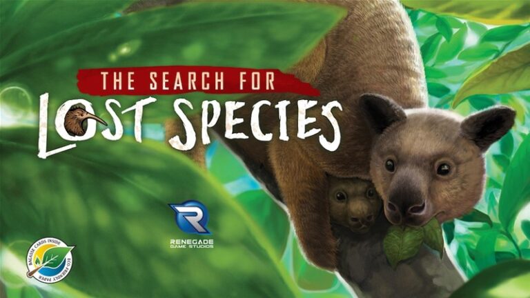 The Search for Lost Species Board Game Up On Kickstarter