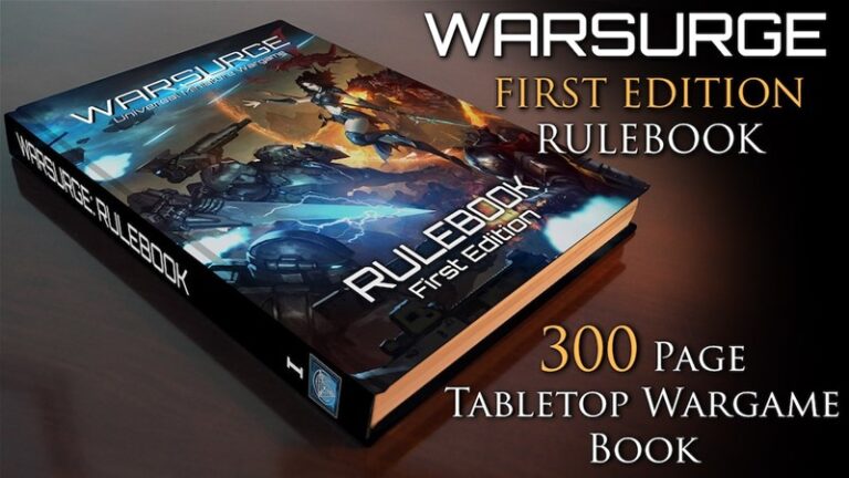 WARSURGE Universal Miniatures Rules Up On Kickstarter