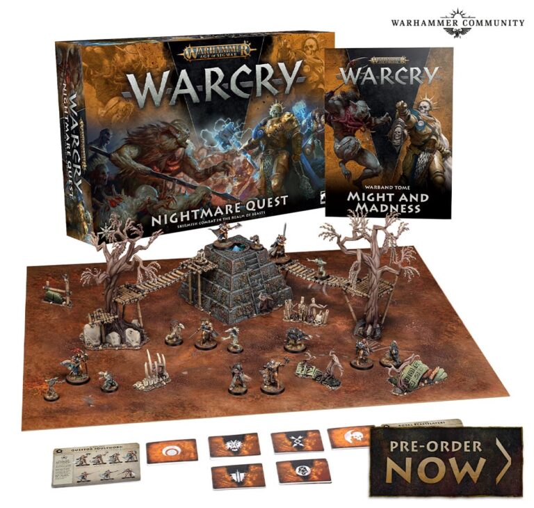 Games Workshop Unveils Pre-Orders for Warcry: Nightmare Quest