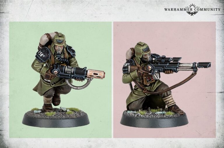 Games Workshop Previews Veteran Guardsman in Kill Team