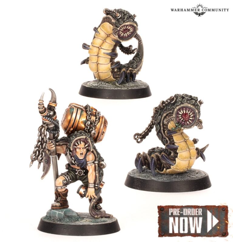 Unleash the Cantankerous Critters: Outland Beastmasters with Millisaurs in Necromunda”