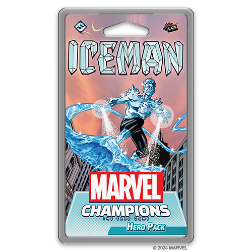 Fantasy Flight Games Announces Iceman Hero Pack for Marvel Champions: The Card Game