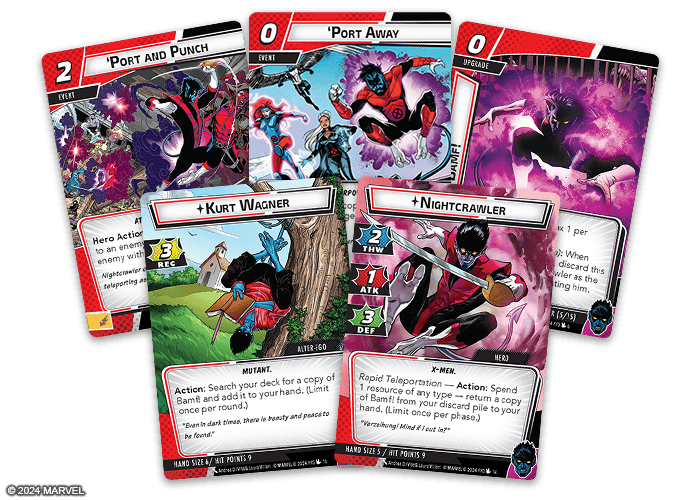 Fantasy Flight Games Announces Nightcrawler Hero Pack for Marvel Champions: The Card Game