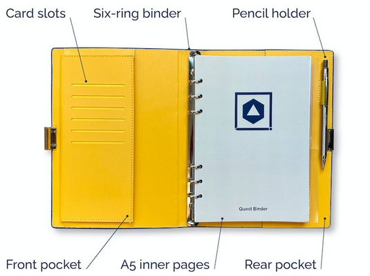 Effortlessly Record Your TTRPG Adventures with Roll & Play Press’ Quest Journals on Kickstarter