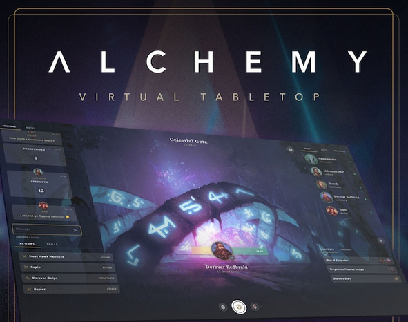 Alchemy RPG: A Reimagined VTT With Focus on Immersion – On Kickstarter Now