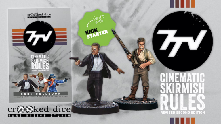 7TV Core Rulebook Kickstarter Brings Cinematic Skirmish Games to the Tabletop