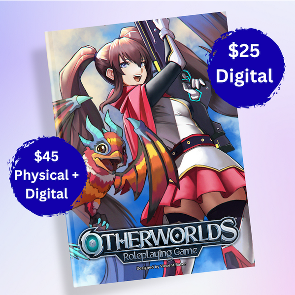 Experience Future Fantasy Like Never Before in Otherworlds, the Anime-Inspired RPG on Kickstarter