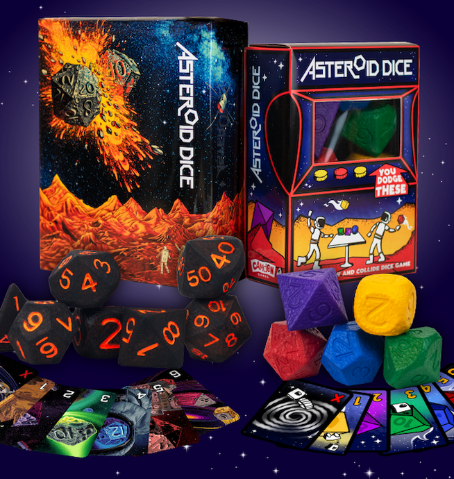 Asteroid Dice: A New Twist to Dice Games – On Kickstarter Now