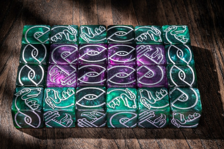 Unleashing Creativity with Celtic Animal Knot Dice, Now Live on Kickstarter