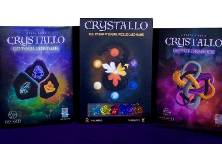 Crystallo Expands Its Universe with ‘Untold Fortune’ and ‘Den Of Dragons’ Kickstarter Launch