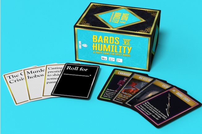 “Bards vs Humility” Merges Comedy with Fantasy in New Party Game