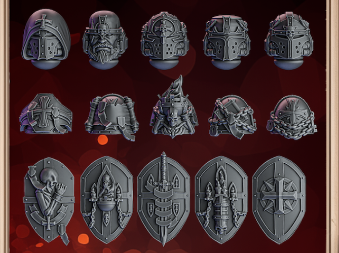 Pactum Aeternum: 3D Printable Miniature Bits Hits Kickstarter