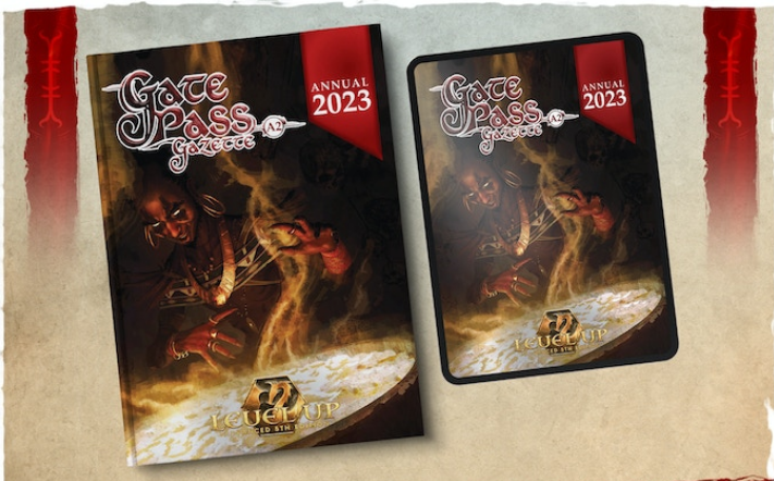 Level Up: A5E Gate Pass Gazette Annual 2023 Unveils a Cornucopia of RPG Delights on Kickstarter