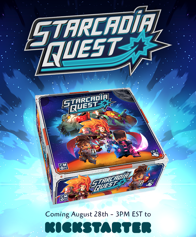 CMON Announces Starcadia Quest Kickstarter