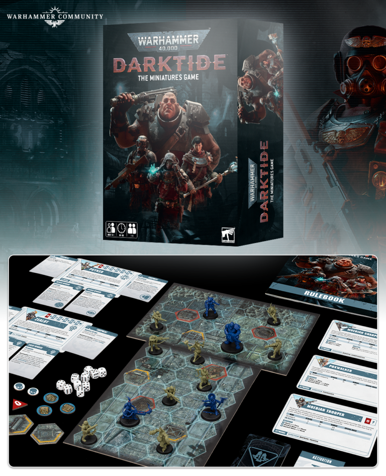 Games Workshop Introduces “Warhammer 40,000: Darktide” Miniatures Game