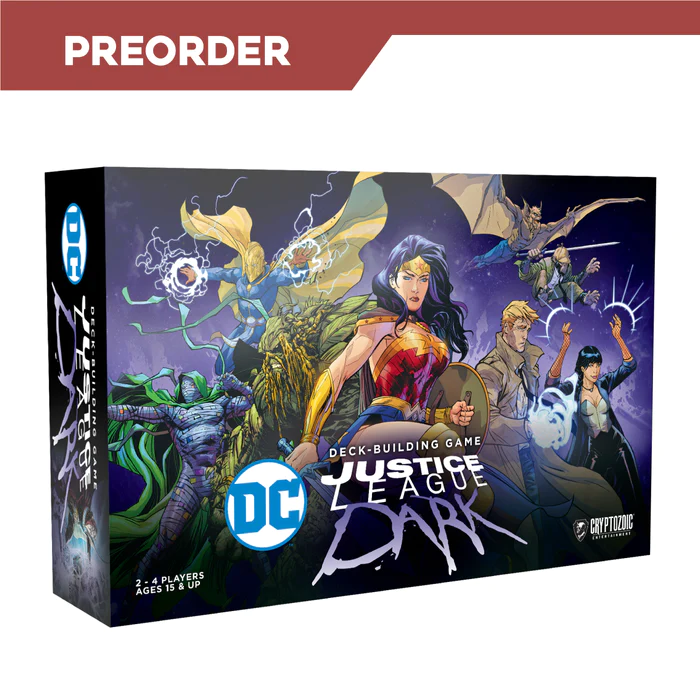 Preorder Now: DC Deck-Building Game: Justice League Dark and Its Expansion