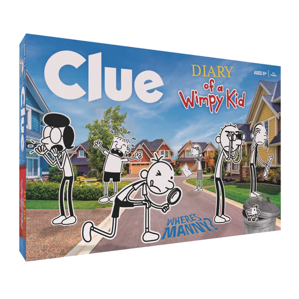 The Op Games Unveils CLUE®: Diary of a Wimpy Kid – Available Now!