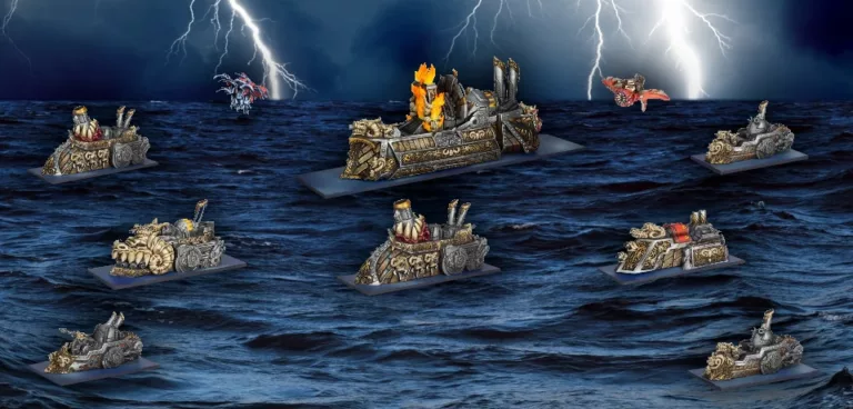 Mantic Unleashes The Abyssal Dwarf Fleet on the Seas of Pannithor