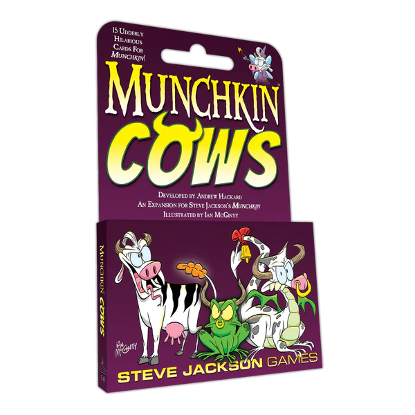 Munchkin Cows Stampede into Game Stores: New 15-Card Set Now Available