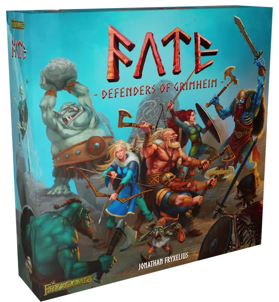 FryxGames Launches Kickstarter for Cooperative Norse Mythology Board Game – “Fate: Defenders of Grimheim”