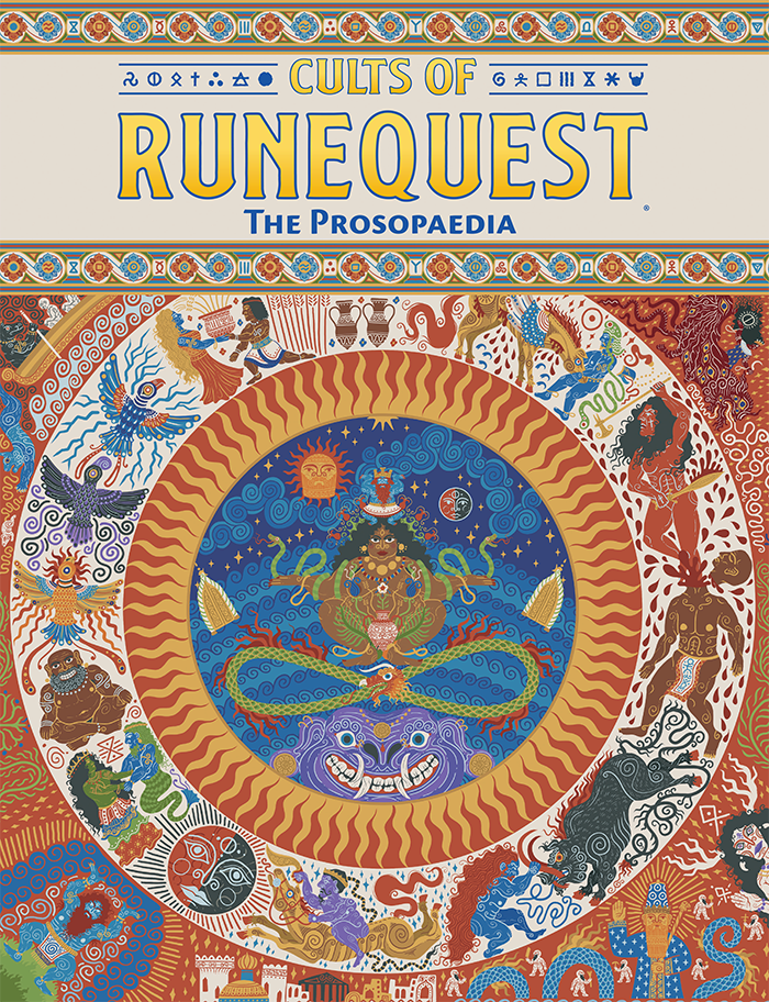 Chaosium Inc. Announces the Launch of ‘Cults of RuneQuest: The Prosopaedia’