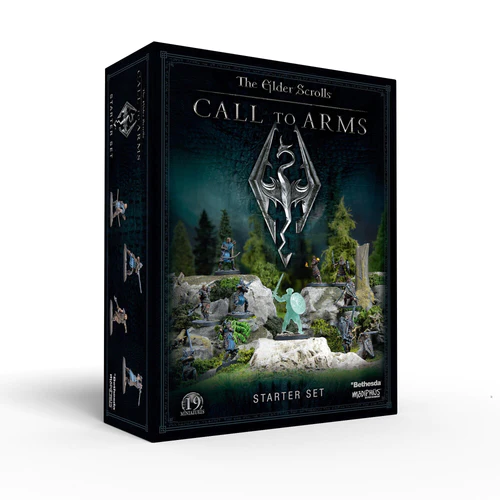 Modiphius Entertainment Announces Additions to The Elder Scrolls: Call to Arms Game: New Starter Set, Miniature Pre-orders, Website Launch, and Discount Sale